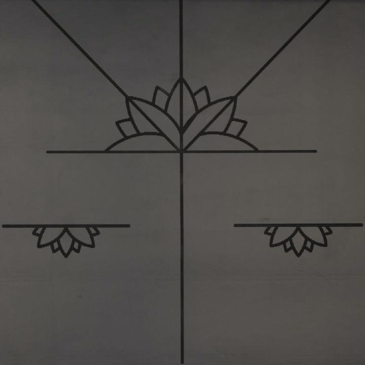 Mata do jogi myga - Alignment 6mm XL - czarny