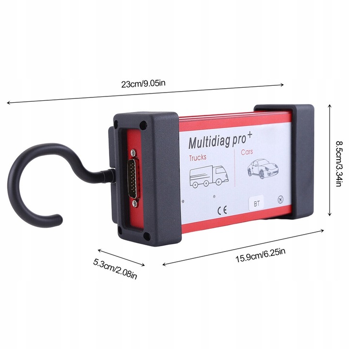 TESTER DIAGNOSTYCZNY MULTIDIAG PRO INTERFEJS DIAGNOSTYCZNY OBD2 SKANER