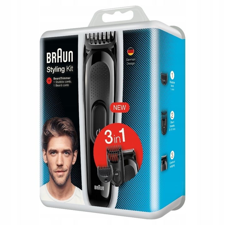 Maszynka Trymer do brody i zarostu Braun SK2000