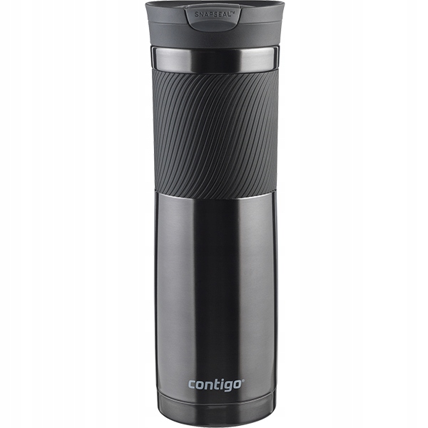 KUBEK TERMICZNY CONTIGO BYRON 720ML GUNMETAL - BLOKADA POKRYWY - BEZ BPA