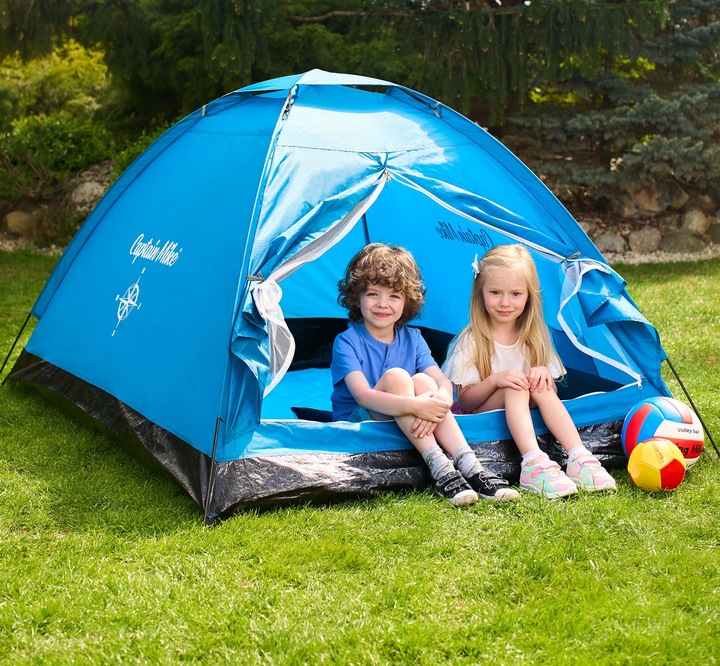 Namiot kempingowy 2 osobowy 200x140x100 cm UPF50+ Captain Mike