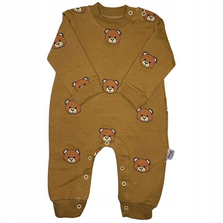 Ubranka niemowlęce Dziewczynka Chłopiec Pajacyk w misie Bawełna Wyprawka 74