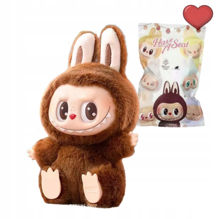 LABUBU HAVE A SEAT THE MONSTERS BRELOK PLUSZOWA Bez pudełka