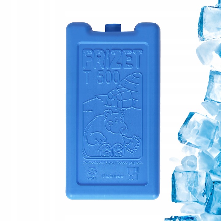 Wkłady chłodzące mrożące do lodówki samochodowej torby termicznej 4x500ml