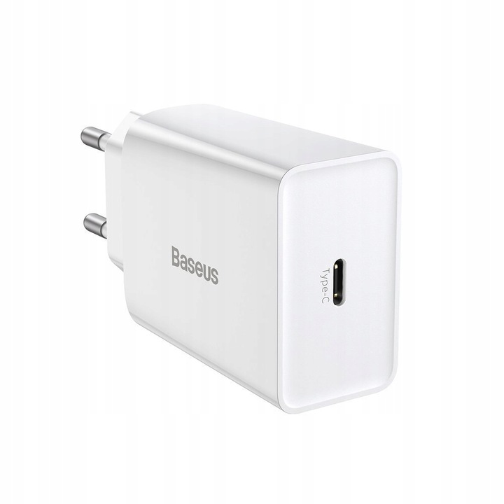 BASEUS SZYBKA ŁADOWARKA USB-C 20W DO IPHONE 12 13 14 15 PRO MAX