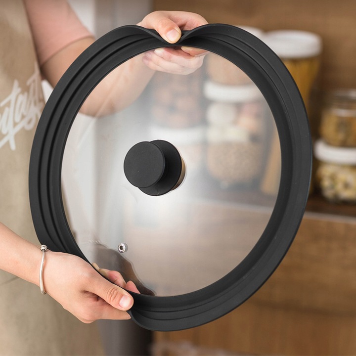 POKRYWKA SILIKONOWA UNIWERSALNA 24/26/28 CM 3w1 SILIKON Karl Hausmann