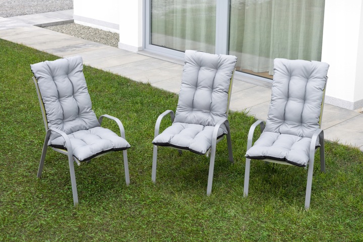 Poduszka na krzesło Leżak 48x48x75 stal