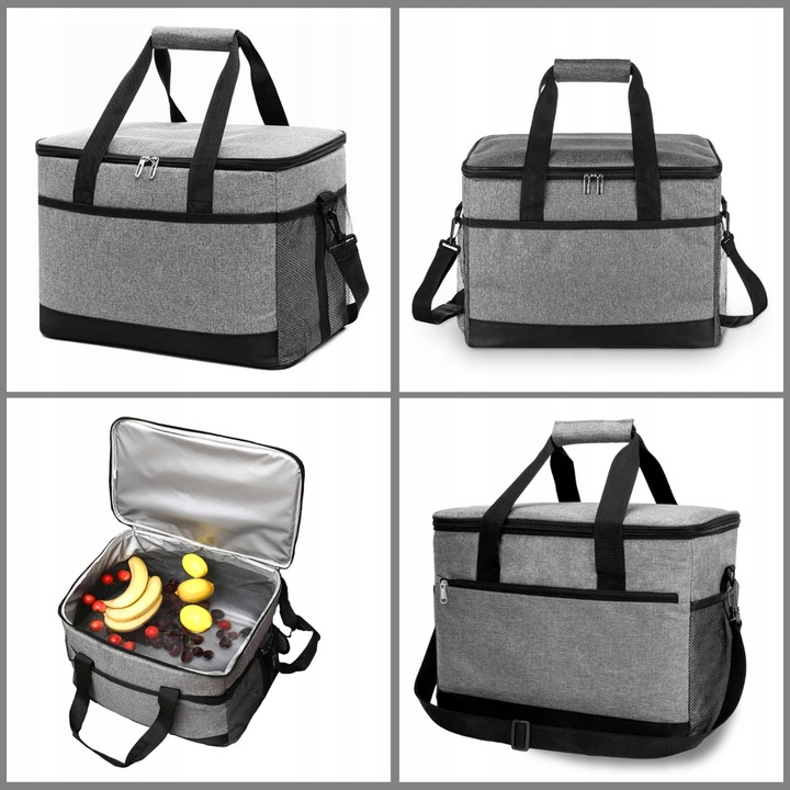 TORBA TERMICZNA TERMOIZOLACYJNA NA PLAŻĘ PODRÓŻNA LODÓWKA TURYSTYCZNA 20L