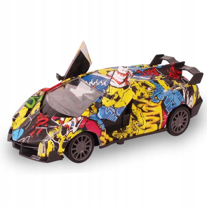 Lamborghini SAMOCHÓD ZDALNIE STEROWANY AUTO R/C PILOT Graffiti DRIFT Drzwi