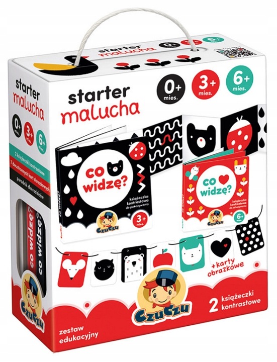 CzuCzu Starter malucha Co widzę 0-3-6 mies.+