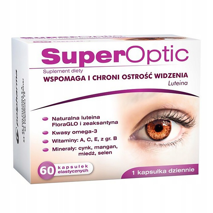 Suplement diety Superoptic luteina kapsułki 60szt