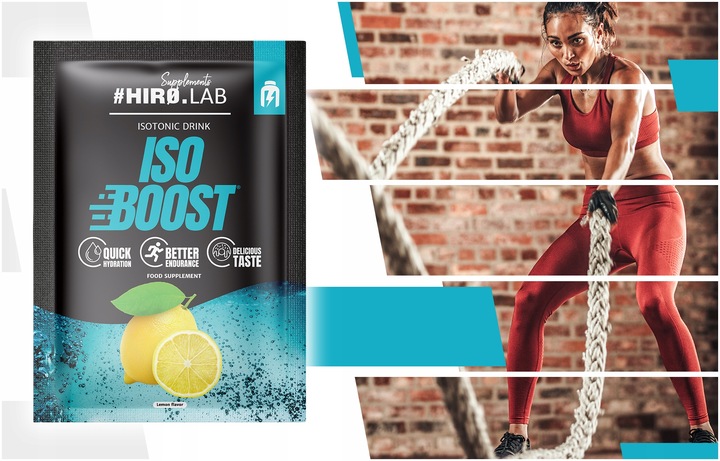 IZOTONIK ISO KONCENTRAT NAWODNIENIE ELEKTROLITY cytryna 25x 25 g box zestaw