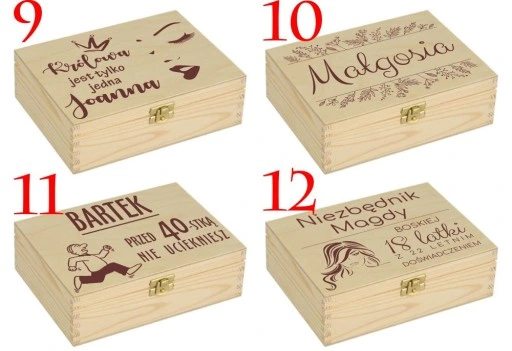 NIEZBĘDNIK PUDEŁKO PREZENT NA 18 20 30 40 50 60 URODZINY