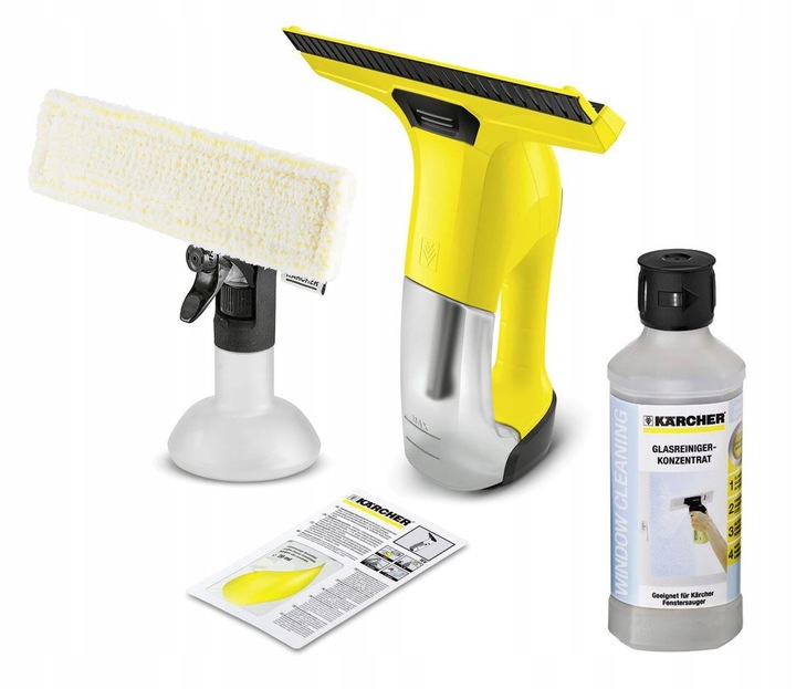 Myjka do okien Karcher WV 6 Plus + Płyn do okien RM 500 0,5L