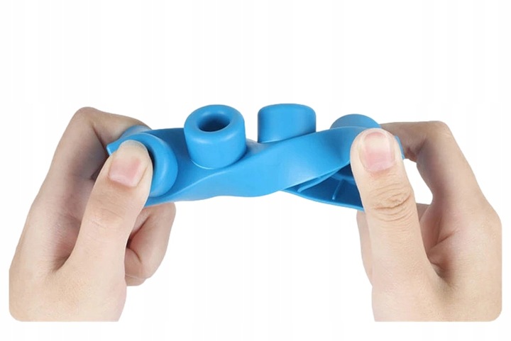 KLOCKI GUMOWE MIĘKKIE SENSORYCZNE KONSTRUKCYJNE DUŻE zestaw XXL 96 el