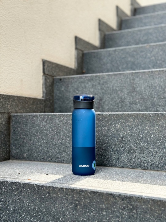 Butelka na wodę ze słomką BPAfree Casno 600 ml