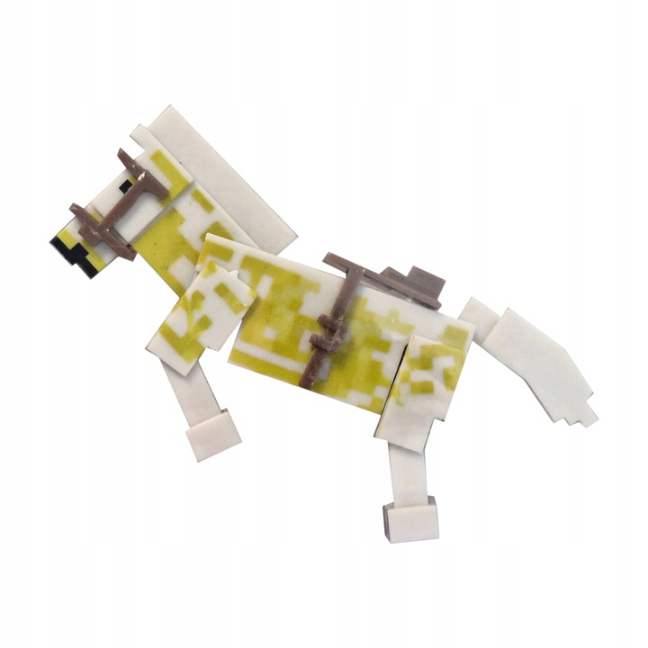 MINECRAFT - ZWSTAW 7 FIGUREK Z GRY DUŻY ZESTAW 8W1 MIECZ PIXEL ŚWIECĄCY