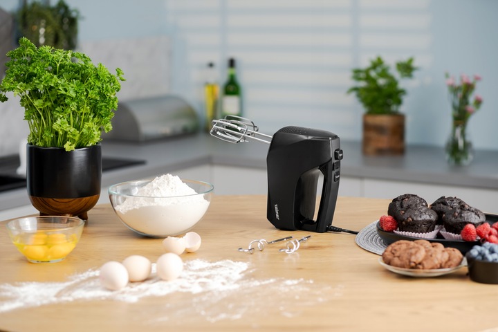 MIKSER RĘCZNY ZELMER LEKKI ROBOT KUCHENNY 5 BIEGÓW 4 KOŃCÓWKI TURBO 750W