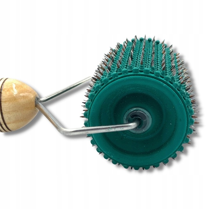Aplikator LYAPKO WAŁEK do masażu z igłami uniwersalny ZIELONY