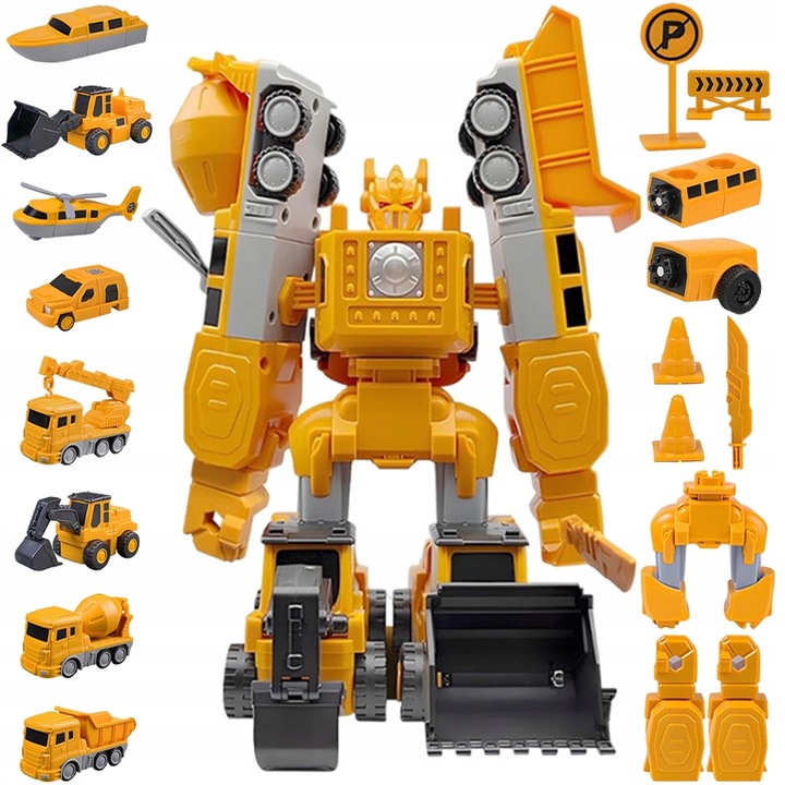 Pojazdy Budowlane - Interaktywna Zabawka Rozwijająca Zdolności Manualne