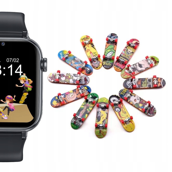 Smartwatch dla dzieci Dziecka 4G Manta Kevin Czarny GPS Gry SOS Rozmowy