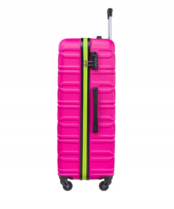 PUCCINI Zestaw WALIZEK Podróżnych Duża Średnia Kabinowa 3w1 ABS ABS018 3A