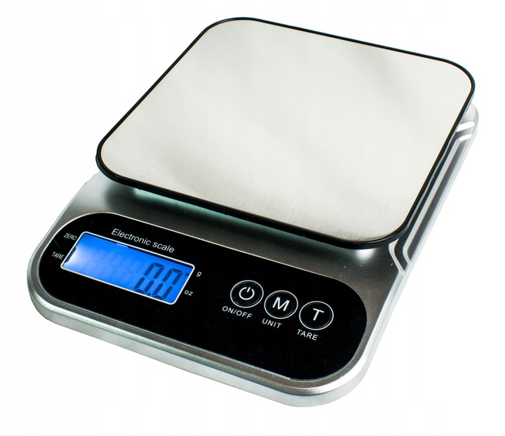 ELEKTRONICZNA WAGA KUCHENNA PRECYZYJNA 3KG/0,1g CYFROWA DOMOWA DOKŁADNA LCD