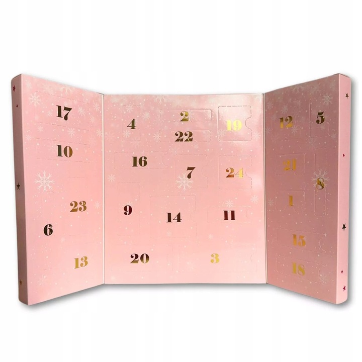 GLOSS Kalendarz adwentowy z kosmetykami, 1 szt /24 elementy/