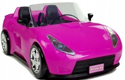 Samochód dla Lalek Różowy Cabrio 34 cm