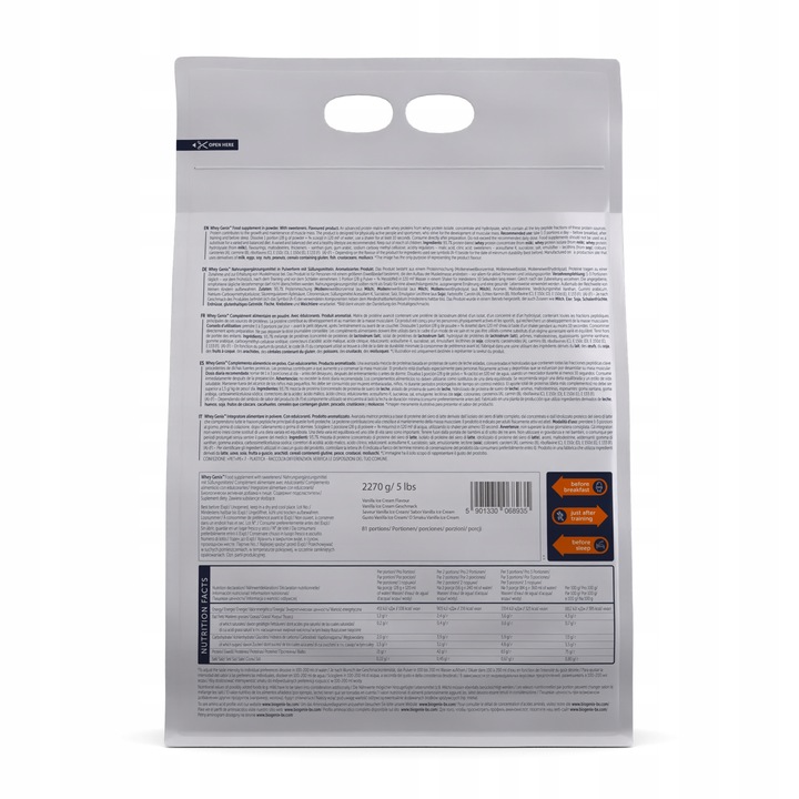 OLIMP BIOGENIX WHEY GENIX 2270g BIAŁKO SERWATKOWE ODŻYWKA BIAŁKOWA WPC