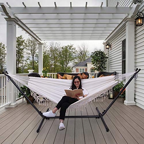 Hamak Ogrodowy Brazylijski Boho Huśtawka 200x100cm