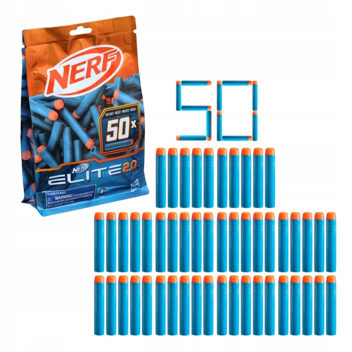 Nerf Elite 2.0 Strzałki 50 szt. Hasbro E9484