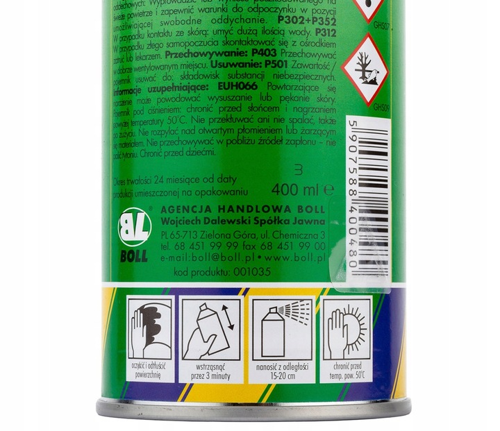 BOLL Super Mocny Klej w Sprayu Uniwersalny 400ml