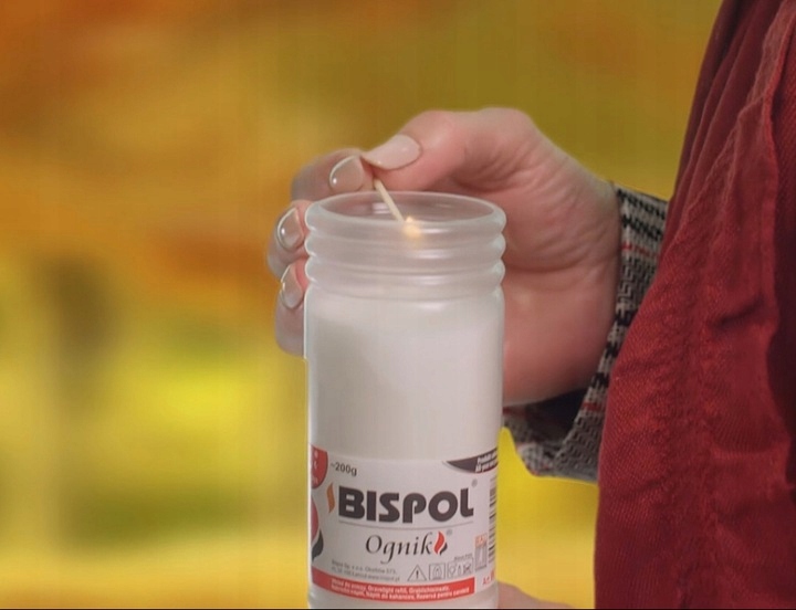 Wkłady do zniczy zalewane BISPOL WP2 48h 24szt