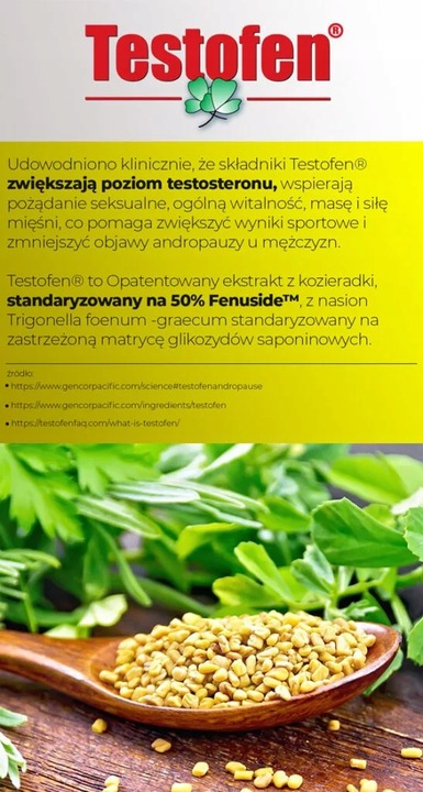 Booster Testosteronu, Libido - ecdysteroidy ECDYSTERON TESTOSTERON TABLETKI