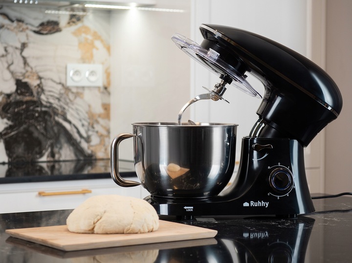 Robot kuchenny PLANETARNY 1700W domowy z 8 biegów prędkości + system PULSE