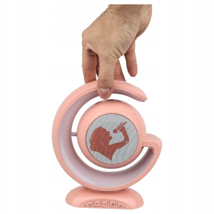 BEZPRZEWODOWY ZESTAW DO KARAOKE DLA DZIECI BLUETOOTH GŁOŚNIK + 2 MIKROFONY