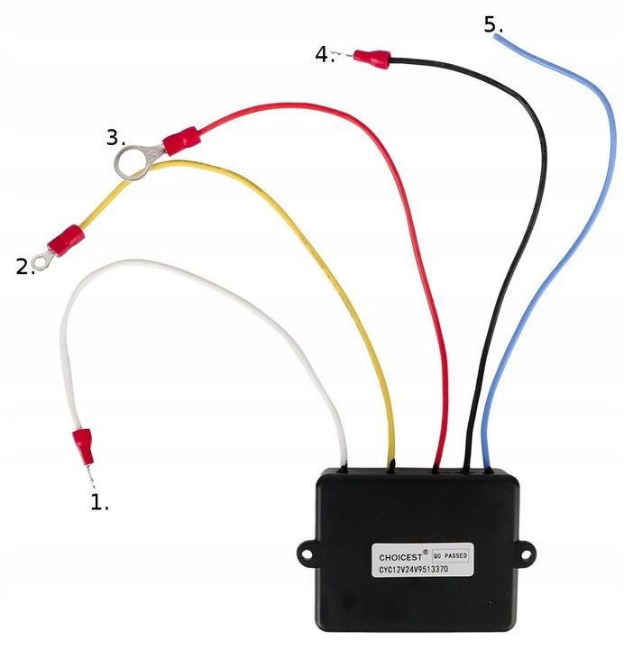 ZDALNE BEZPRZEWODOWE STEROWANIE WYCIĄGARKI WINDY WCIĄGARKI 12V 24V PILOT
