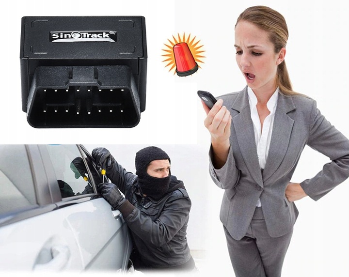 LOKALIZATOR GPS SINOTRACK ST902 OBD2 DO SAMOCHODU