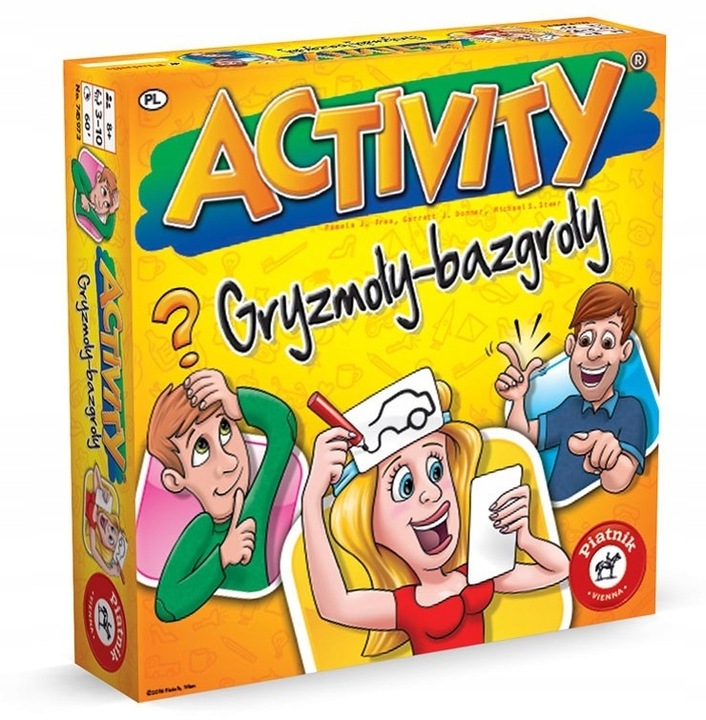 Gra towarzyska Activity Gryzmoły Bazgroły