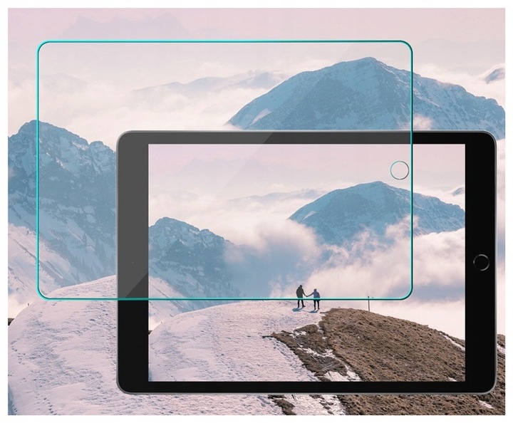 2x SZKŁO do Apple iPad 9 Gen 2021 10.2 I 8 Gen I 7 Gen hartowane 9H ZESTAW