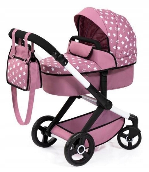 Wózek dla lalek różowy XEO