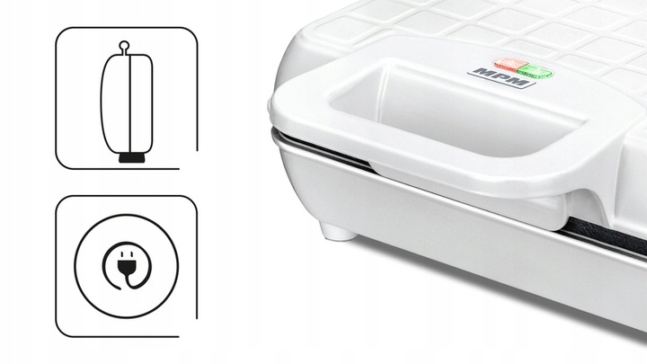 GOFROWNICA DO GOFRÓW MPM CHRUPIĄCE GOFRY SOLIDNE WYKONANIE LAMPKI KONTROLNE