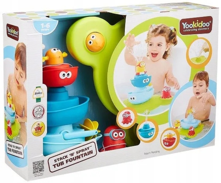 YOOKIDOO FONTANNA Z ŁÓDECZKAMI DO KĄPIELI 40115