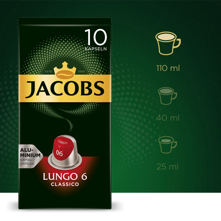 Kapsułki Jacobs L'OR do Nespresso(r)*100 kapsułek, 9+1 opakowanie GRATIS!