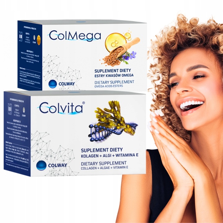 COLVITA Colway Kolagen 120 kaps. + ColMega Colway 60 kaps.
