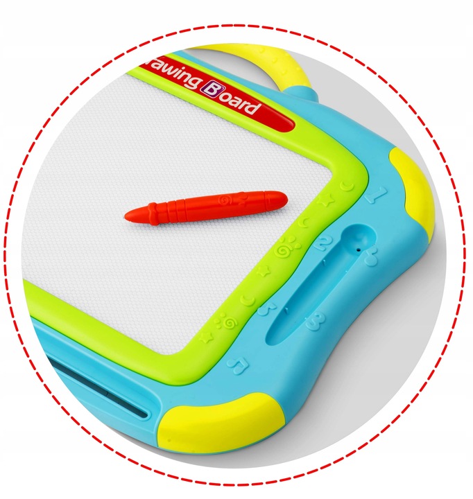 ZNIKOPIS TABLICA MAGNETYCZNA STOLIK DO RYSOWANIA DLA DZIECI RICOKIDS