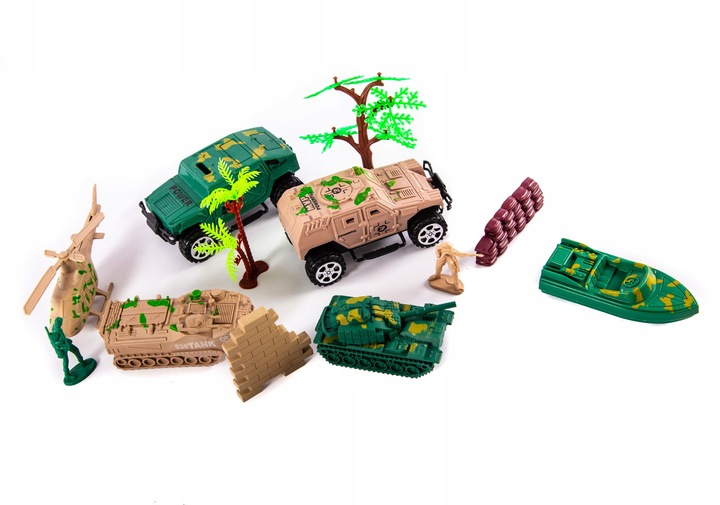 DUŻY ZESTAW BAZA WOJSKO ARMIA ŻOŁNIERZYKI FIGURKI