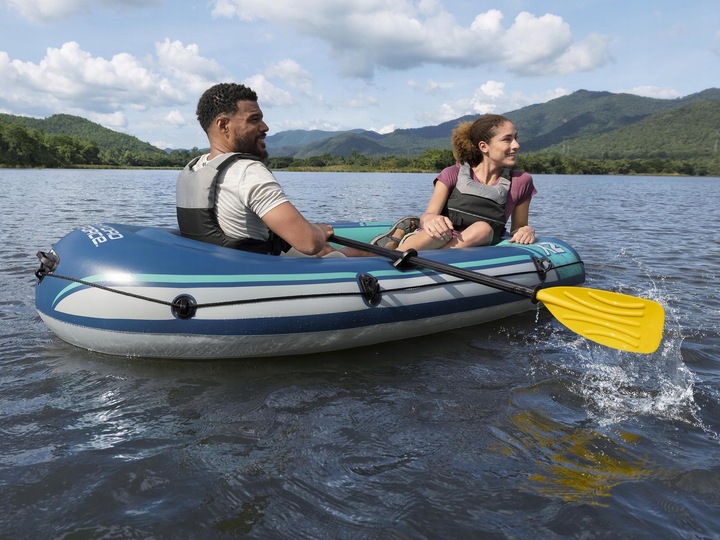 PONTON DMUCHANY 2 OSOBOWY HYDRO-FORCE TREK X2 + POMPKA WIOSŁA BESTAWY 61153