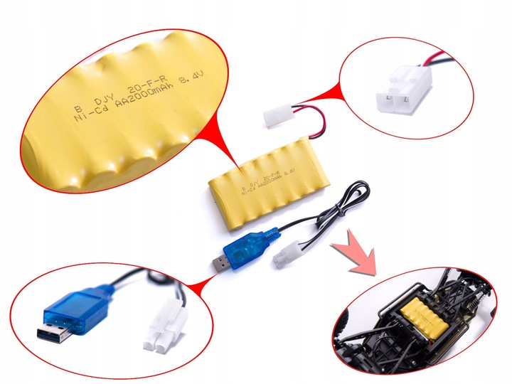 SAMOCHÓD AUTO RC AKUMULATOR TERENOWY ROCK Crawler 4x4 Sterowany Pilot DUŻY